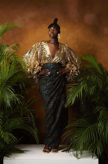 Wanni Fuga Mo Wrap Skirt